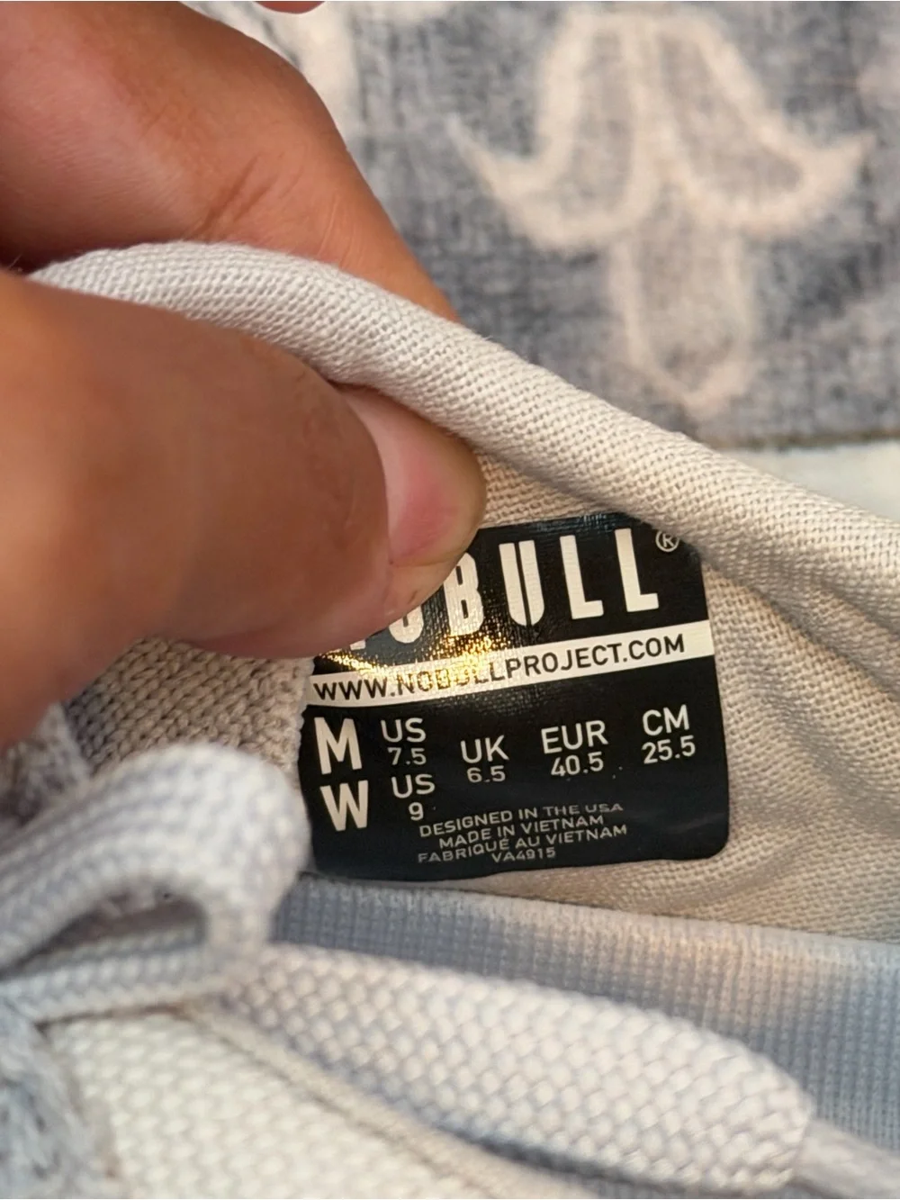 NOBULL Light Gray Women's Knit Sneakers